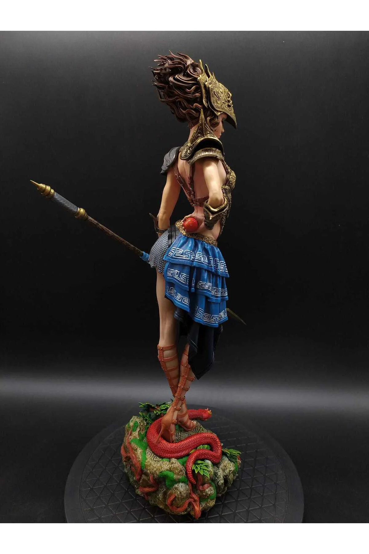 Persephone Persefoni Yeraltı Kraliçesi Zeus'un Kardeşi 8K UHD Boyalı Figür 25 CM (BÜYÜK BOY)