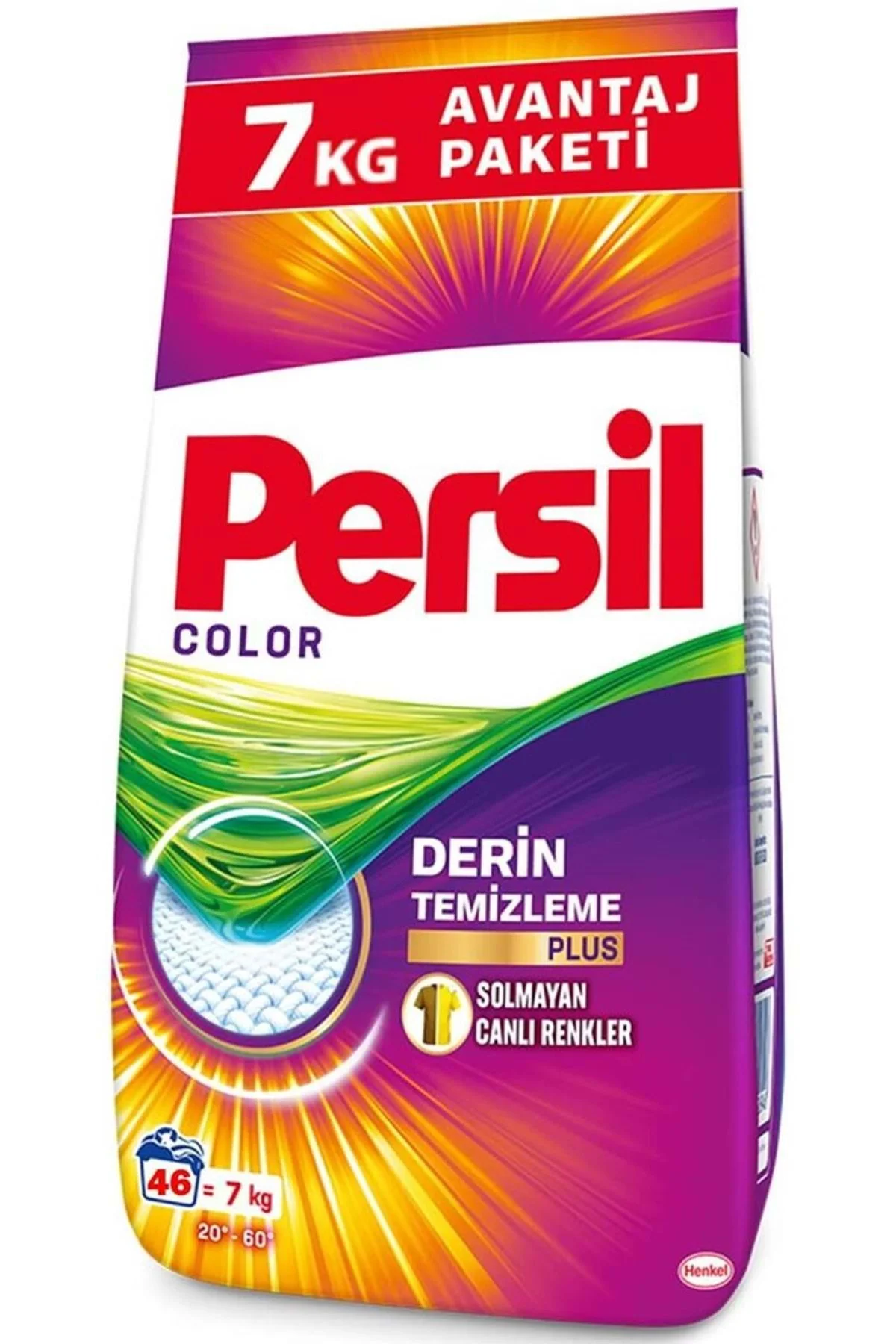 PERSİLMatik Toz Çamaşır Deterjanı 7kg Color/renkli (46 YIKAMA)