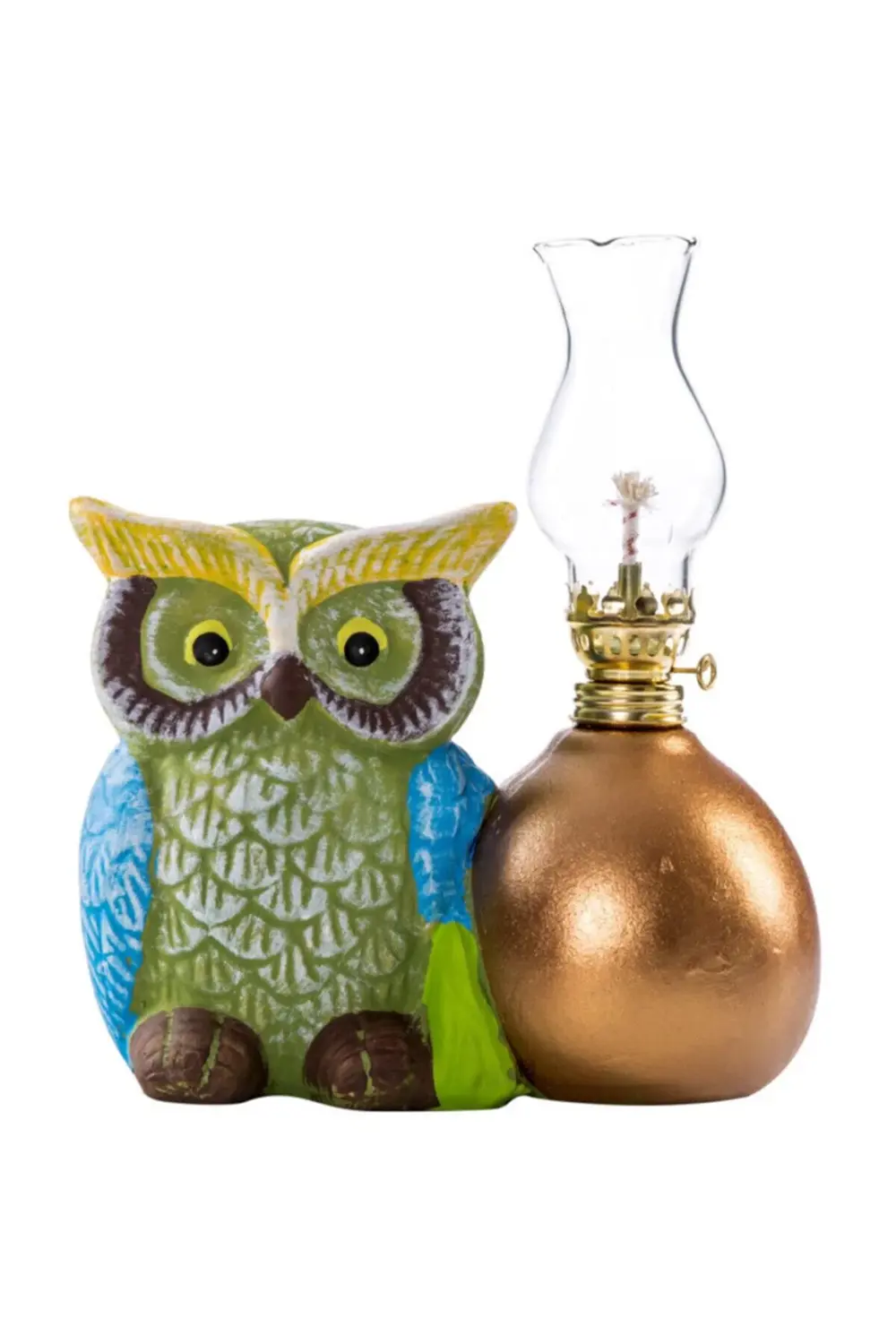 Peru Baykuşlu Dekoratif Gaz Lambası AK.AR0012