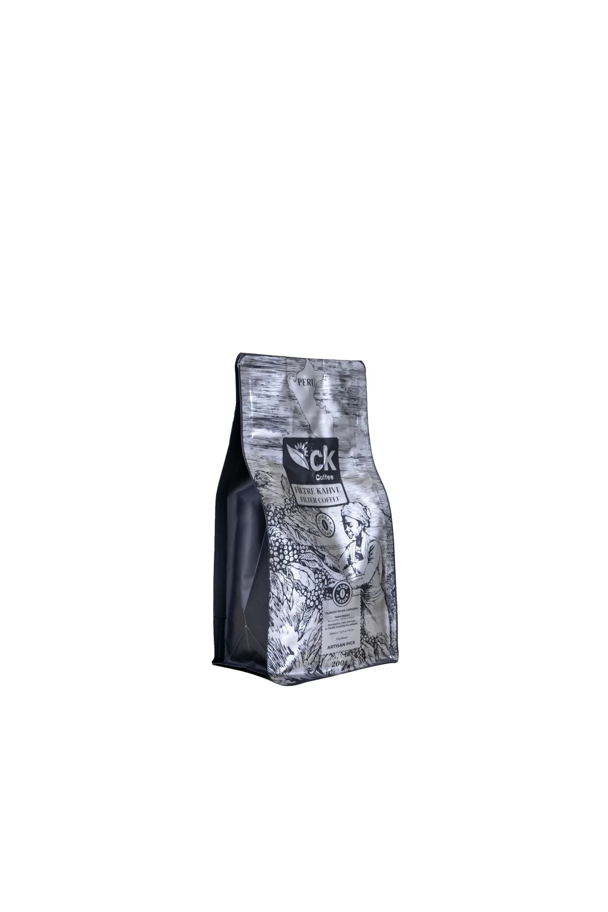 Peru Çekirdek Filtre Kahve 200 g Peru Çekirdek Filtre Kahve 200 g - Görsel 2