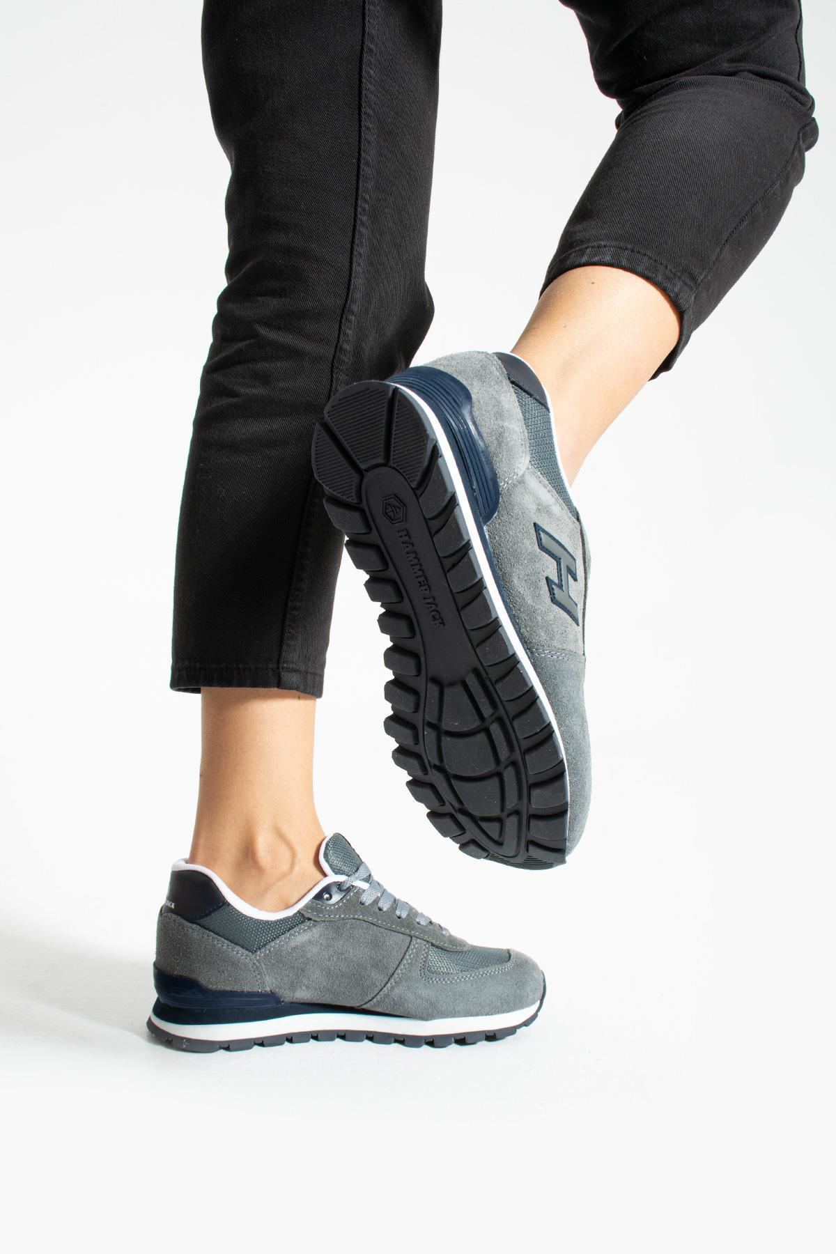 Hammer Jack Peru Gri Kadın Spor Ayakkabı