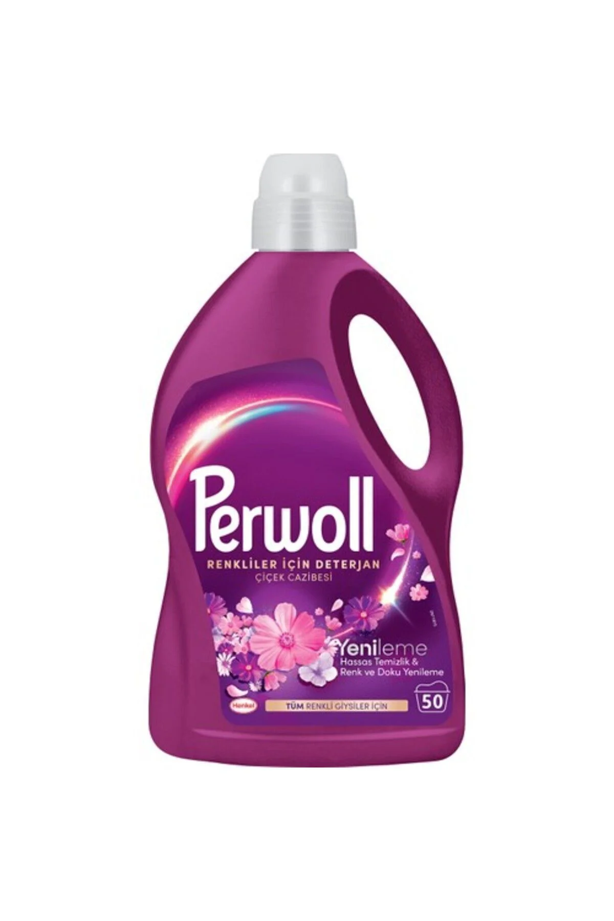 PERVOLCazibesi Renkli Giysiler için Sıvı Çamaşır Deterjanı 2.7L (