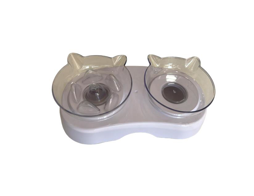 Pet Bowl Yavaş Besleme Kedi ve K.Irk Köpek Mama ve Su Kabı (250x2