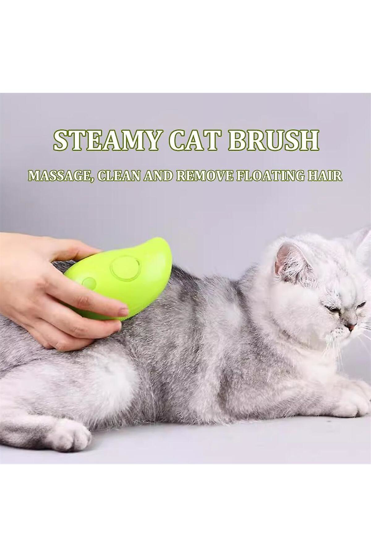 PET BRUSH KEDİ BUHARLI TARAK