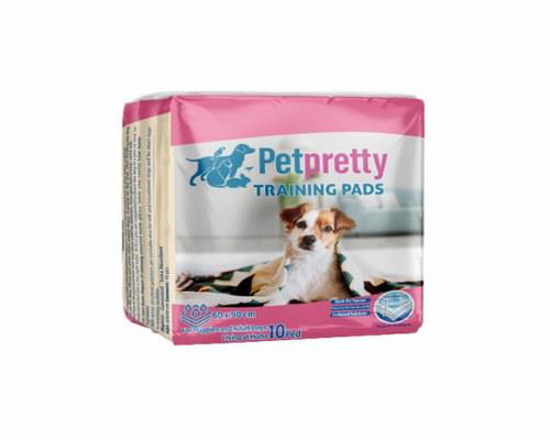 Pet Pretty  Tuvalet Eğitim Pedi Naturel 60X90 10'Lu