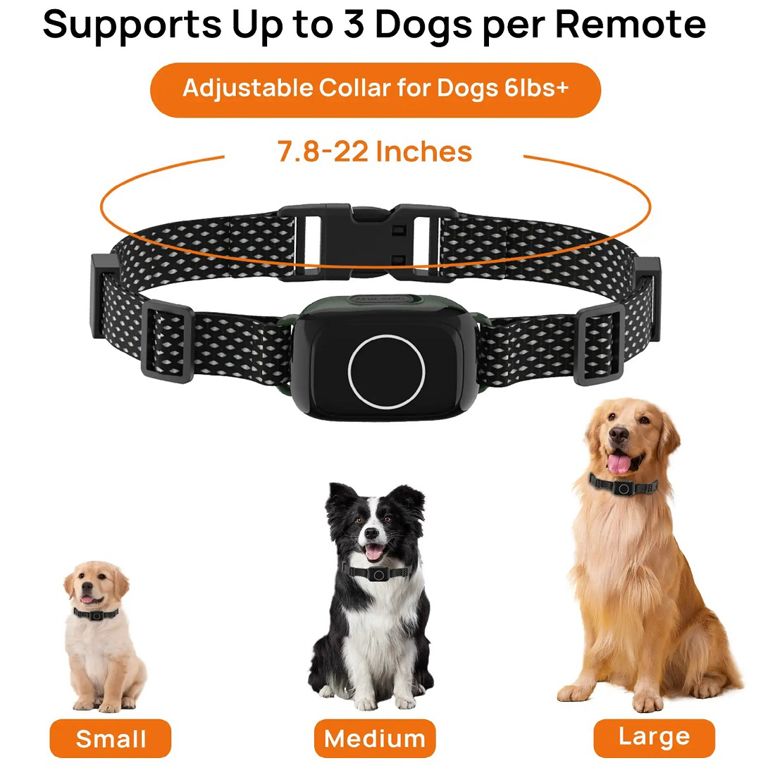Petainer T800Pro Köpek eğitim tasması Havlama Önleyici elektronik çit 