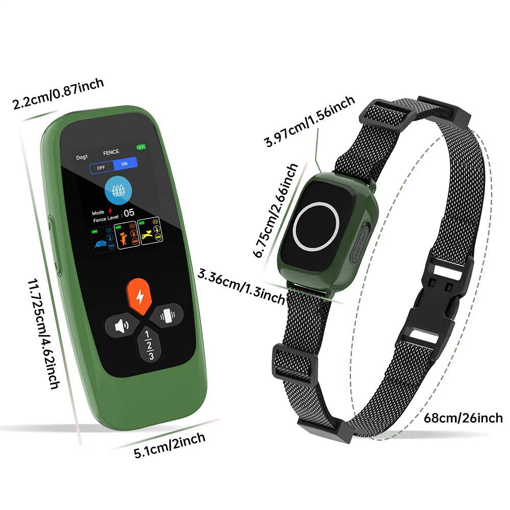 Petainer T800Pro Köpek eğitim tasması Havlama Önleyici elektronik çit 