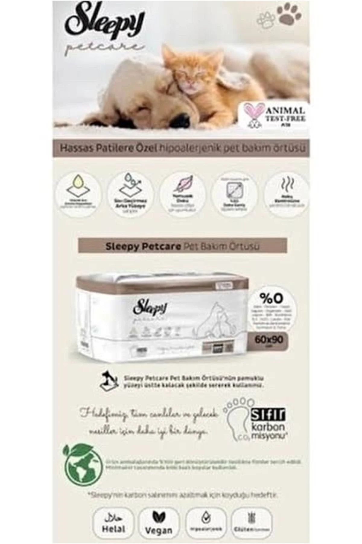 Petcare 30 Adet Çiş Pedi 60 Adet Evcil Hayvan Islak Mendili Evcil Hayvan Şampuanı 500ml Fiyatı, Yorumları ve Özellikleri