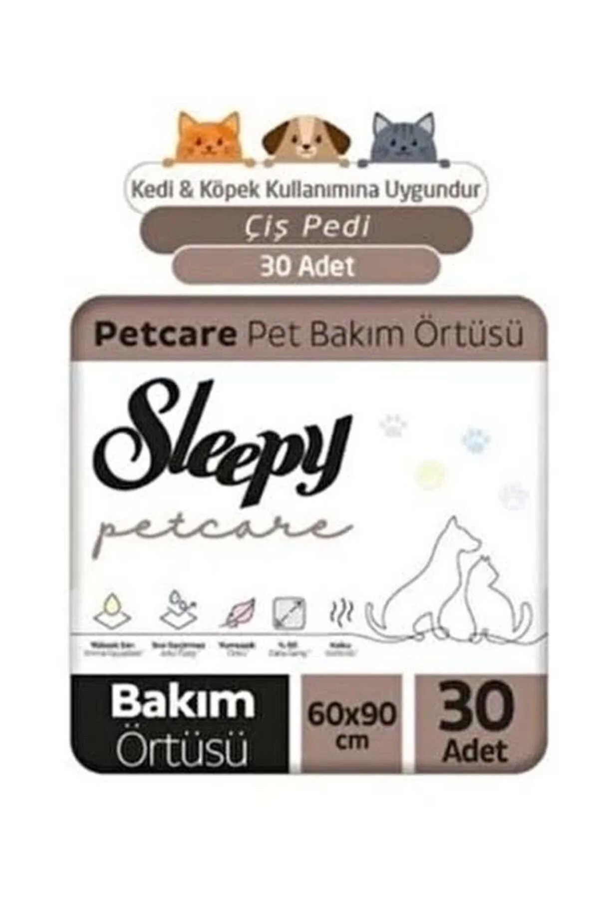 Petcare 30 Adet Çiş Pedi 60 Adet Evcil Hayvan Islak Mendili Evcil Hayvan Şampuanı 500ml Fiyatı, Yorumları ve Özellikleri