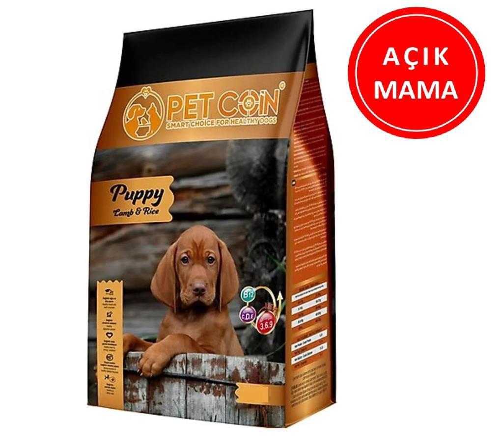 Petcoin Puppy Kuzu Etli Yavru Köpek Maması 1 Kg AÇIK Petcoin Puppy Kuzu Etli Yavru Köpek Maması 1 Kg AÇIK