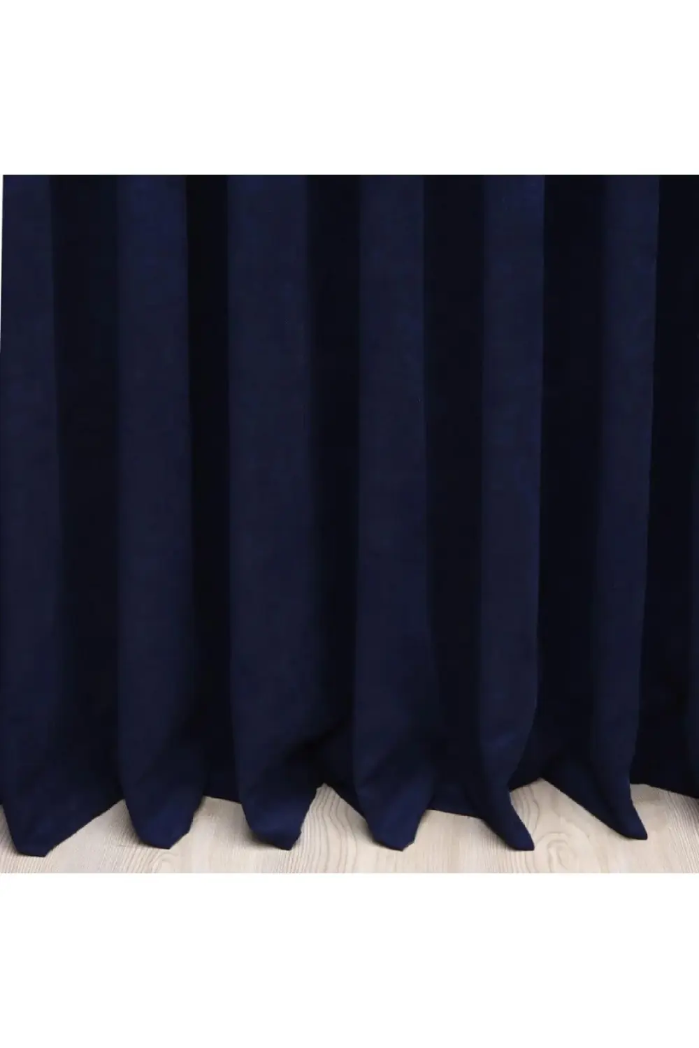 Petek Dokulu Kadife Görünümlü Dökümlü Yüksek Kaliteli Fon Perde 1