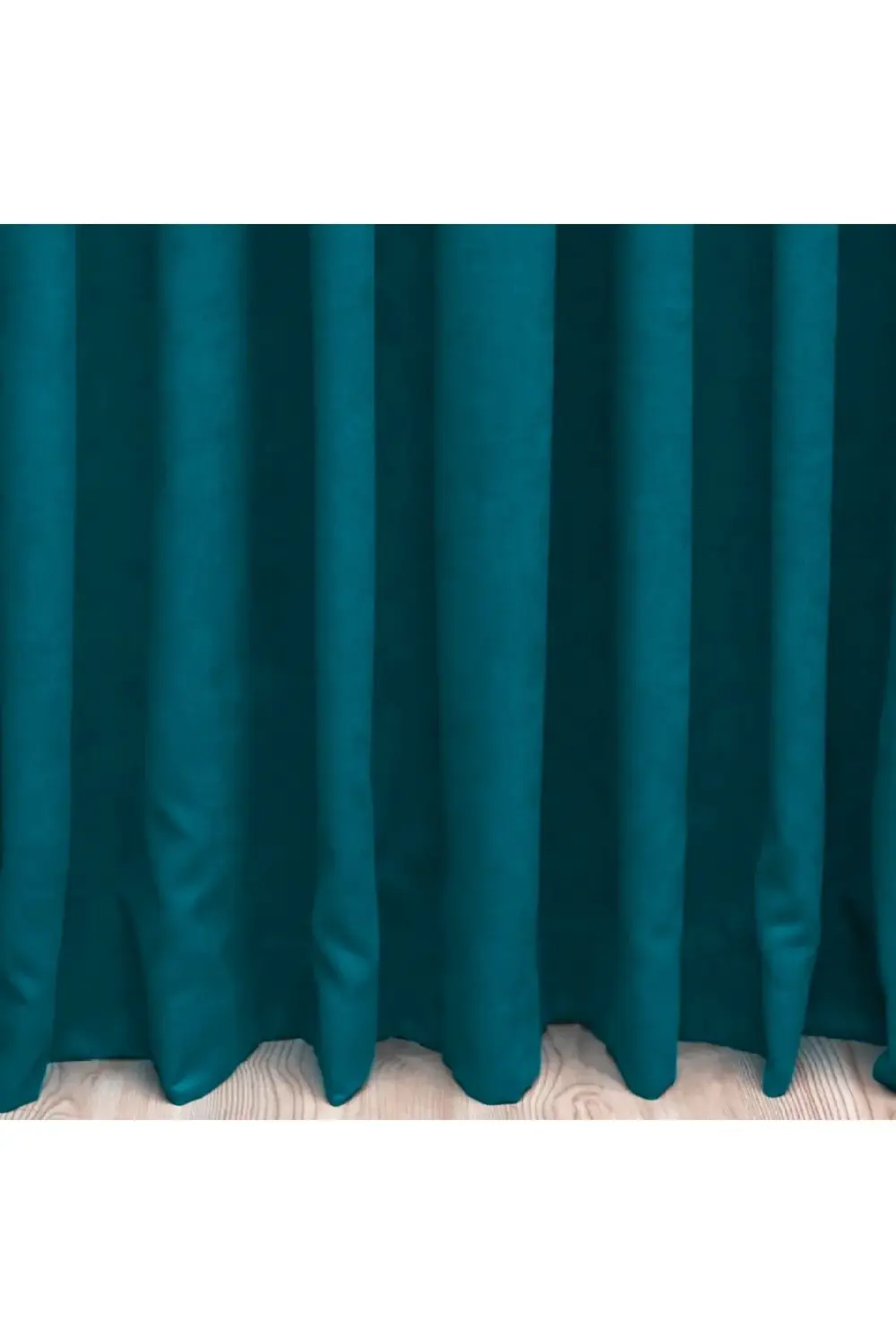 Petek Dokulu Kadife Görünümlü Dökümlü Yüksek Kaliteli Fon Perde 1