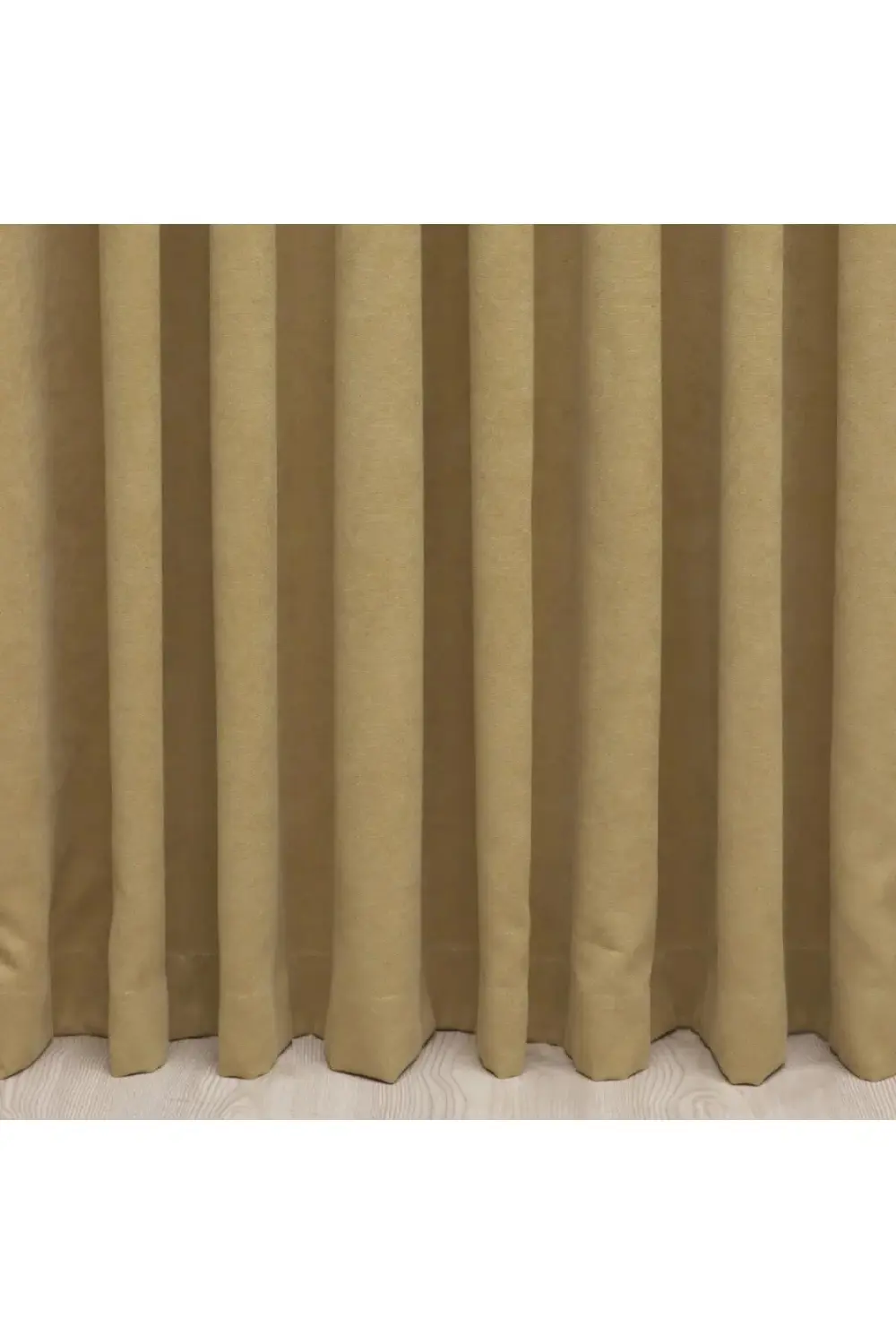 Petek Dokulu Kadife Görünümlü Dökümlü Yüksek Kaliteli Fon Perde 1