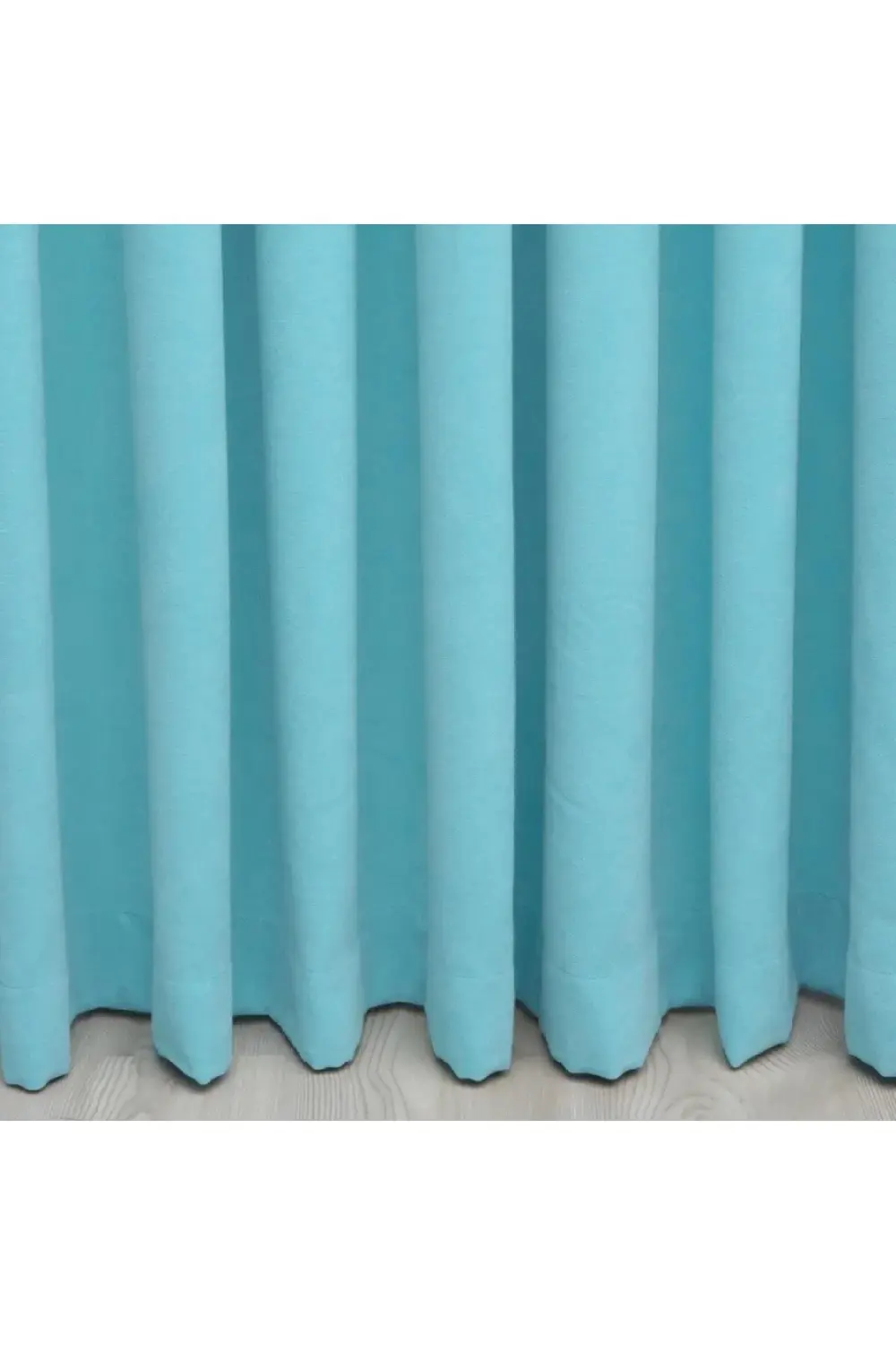 Petek Dokulu Kadife Görünümlü Dökümlü Yüksek Kaliteli Fon Perde 1