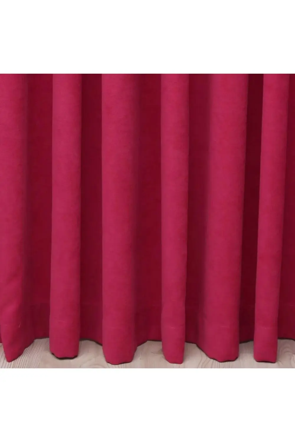 Petek Dokulu Kadife Görünümlü Dökümlü Yüksek Kaliteli Fon Perde 1