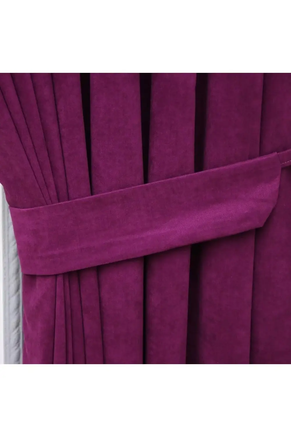 Petek Dokulu Kadife Görünümlü Dökümlü Yüksek Kaliteli Fon Perde 1