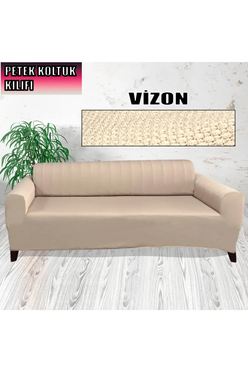 PETEK KUMAŞ ÜÇLÜ KOLTUK & ÇEKYAT KOLTUK KILIFI