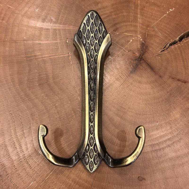 Gürçay Hırdavat Petek Portmanto Elbise Askısı Antik (2 Adet)