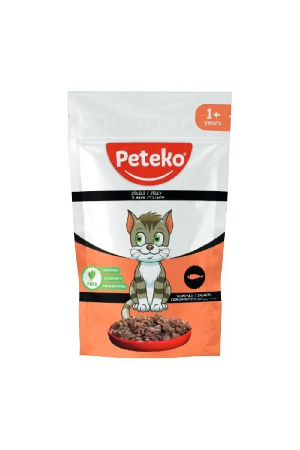 peteko somonlu 4x85 g kedi yaş maması