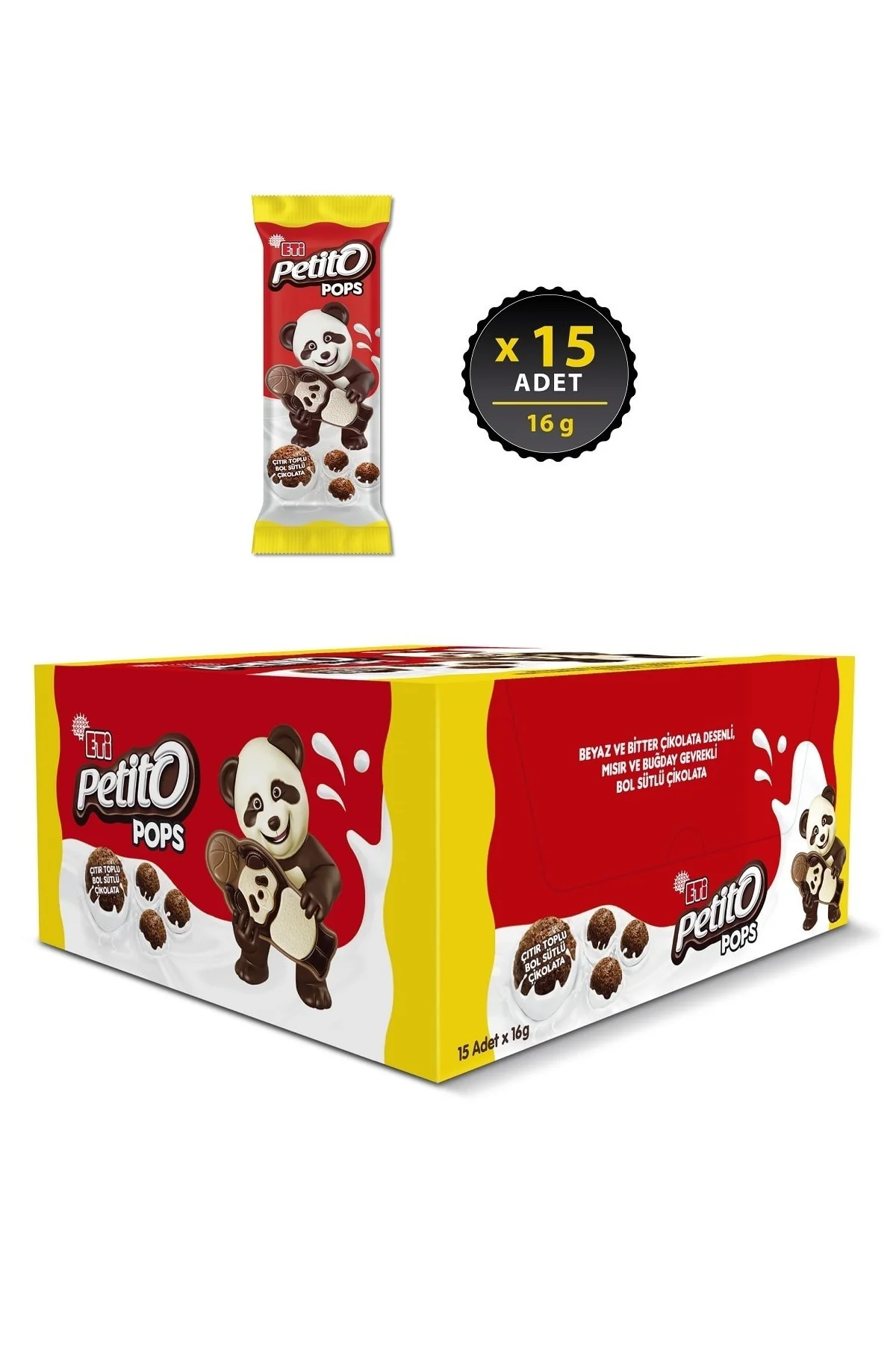 Petito Pops 16 g x 15 Adet