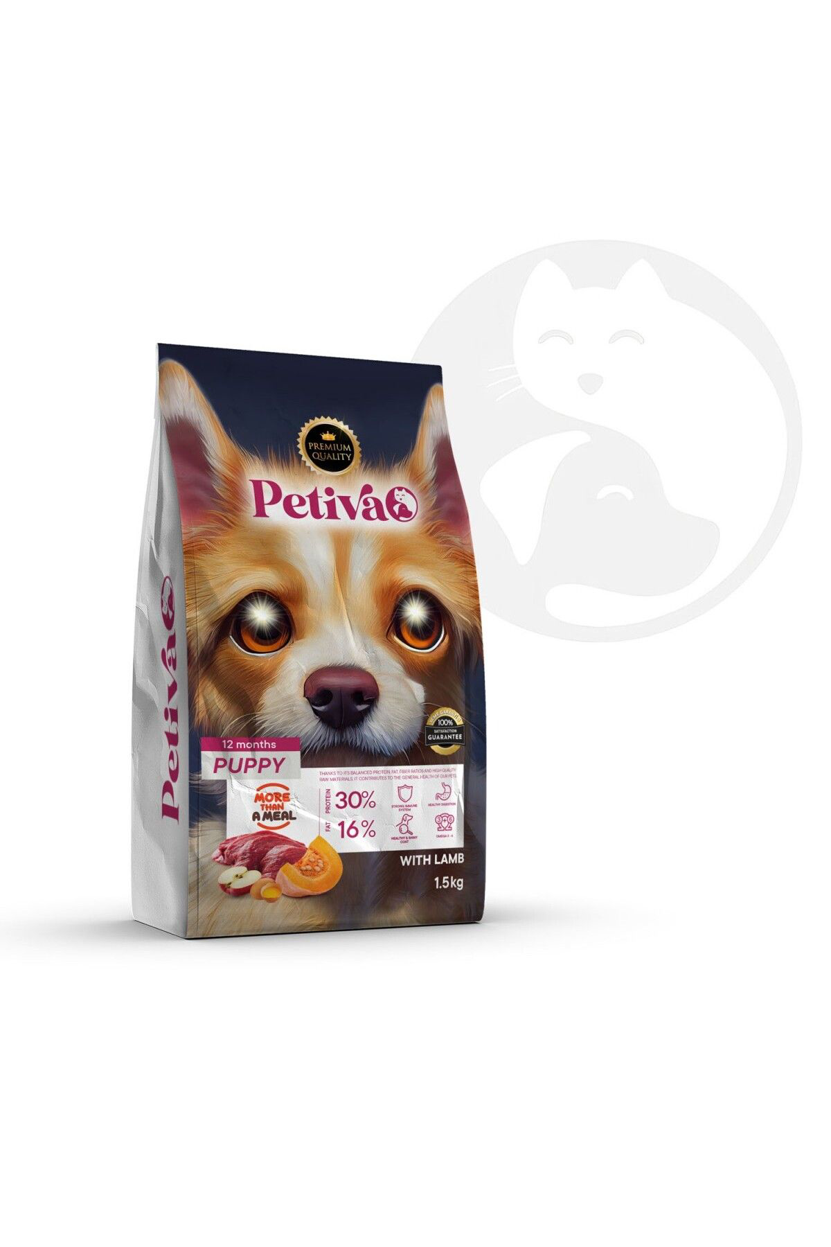 Petiva  Kuzulu Yavru Köpek Mamasi 3 Kg
