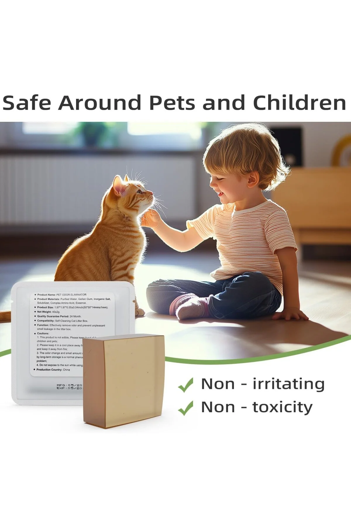 PETKIT Pura Max için 6 adet koku giderici, kendi kendini temizley
