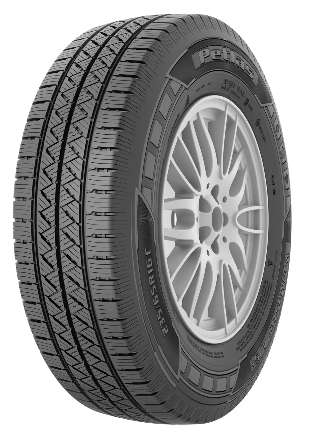Petlas 225/65 R16 C TL 112/110R 8PR VANMASTER + A/S Kamyonet 4 Me Petlas 225/65 R16 C TL 112/110R 8PR VANMASTER + A/S Kamyonet 4 Me