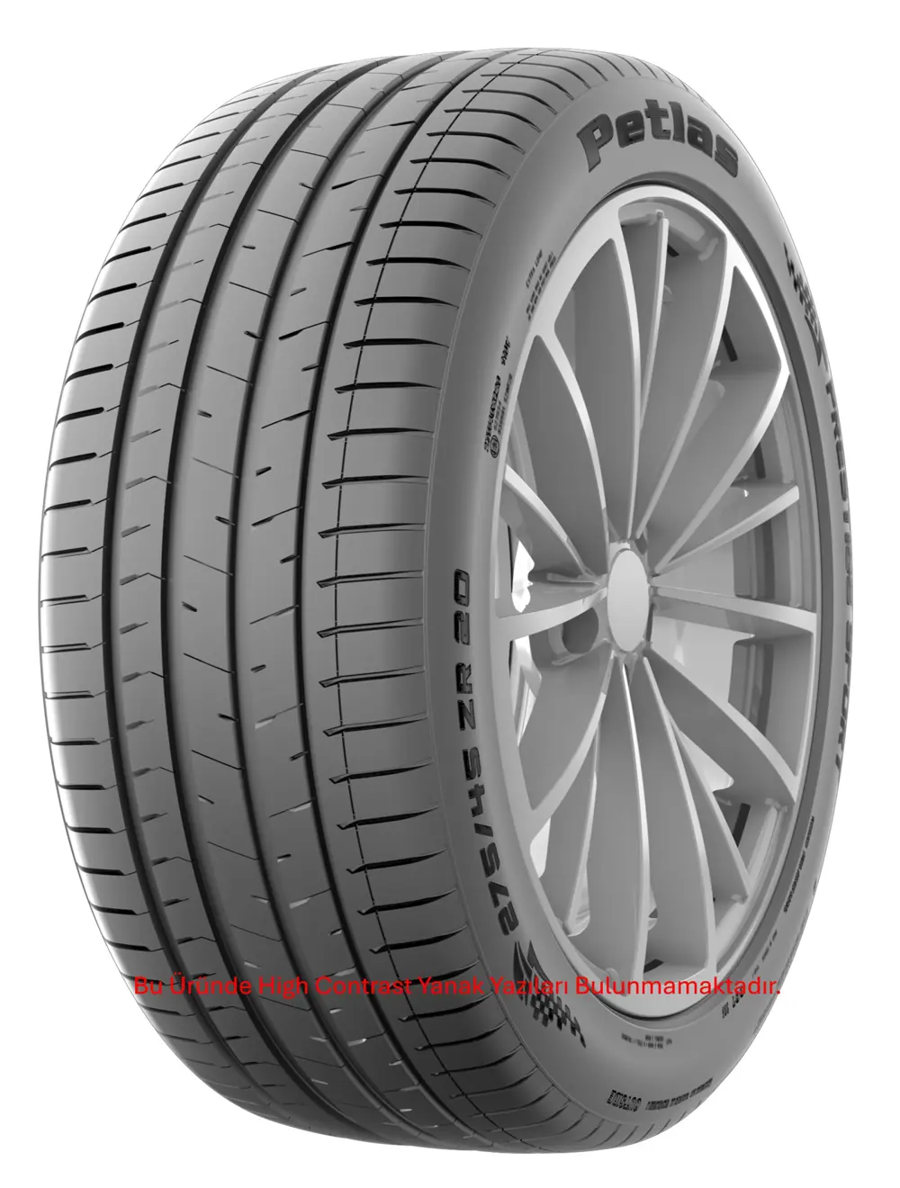 Petlas 235/55 ZR19 TL 105Y XL PRESTIGE SPORT Yaz Lastiği (üretim 
