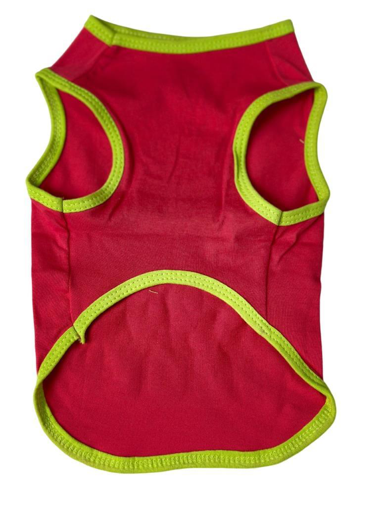 Pet Mamaci Petmamaci Kedi Ve Küçük Köpek T-Shirt Kirmizi L En:28 Boy:44Cm