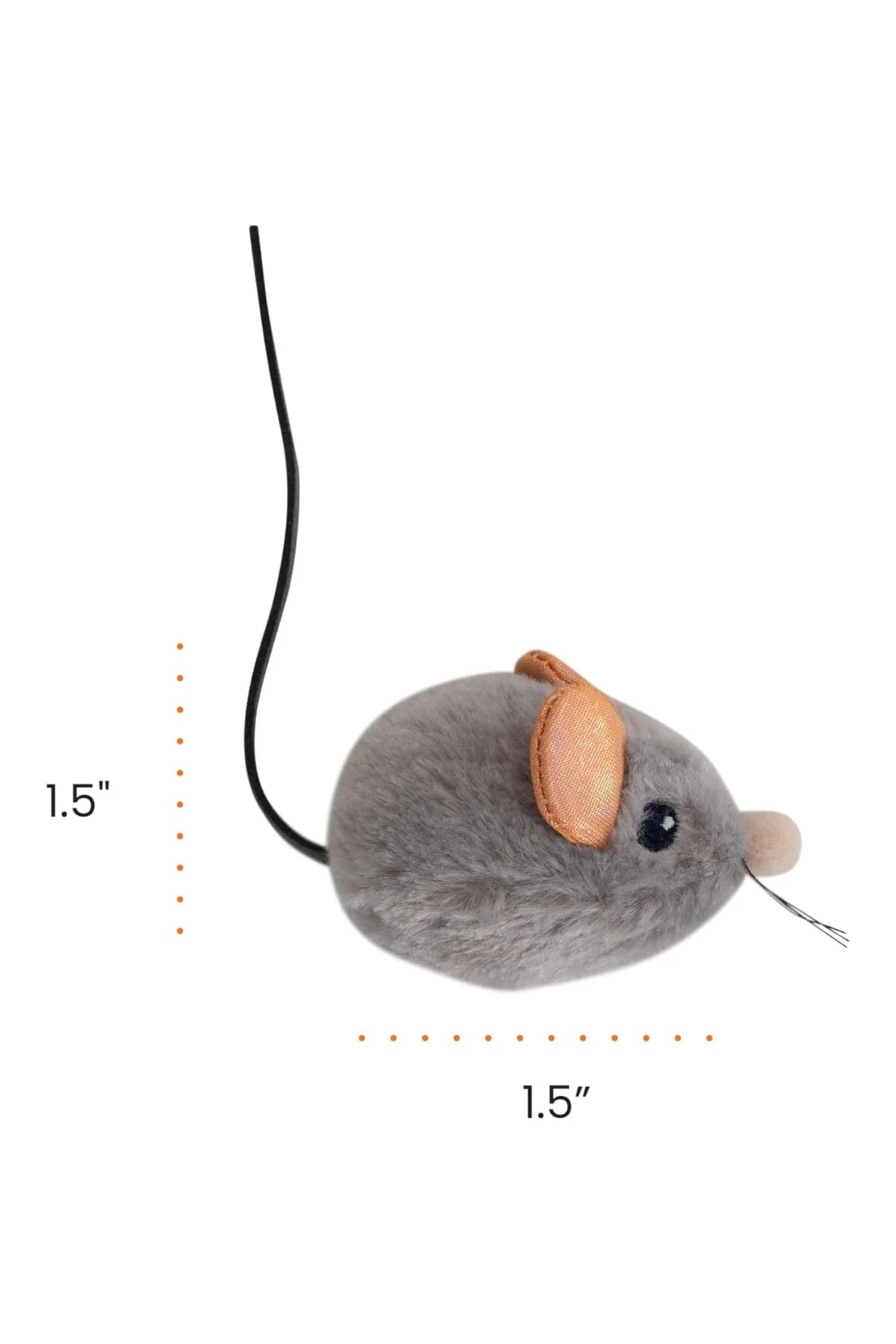 Petstages Squeak Squeak Mouse Peluş Kedi Nanesi Kedi Oyuncağı