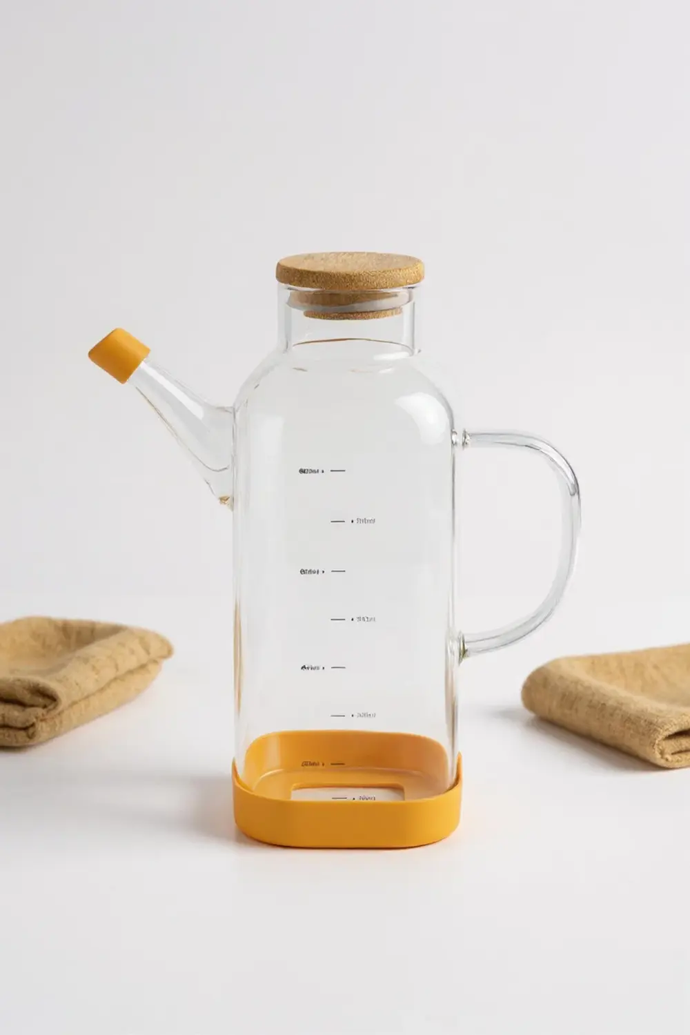 Petto Bambu Kapaklı Yağdanlık 800ml