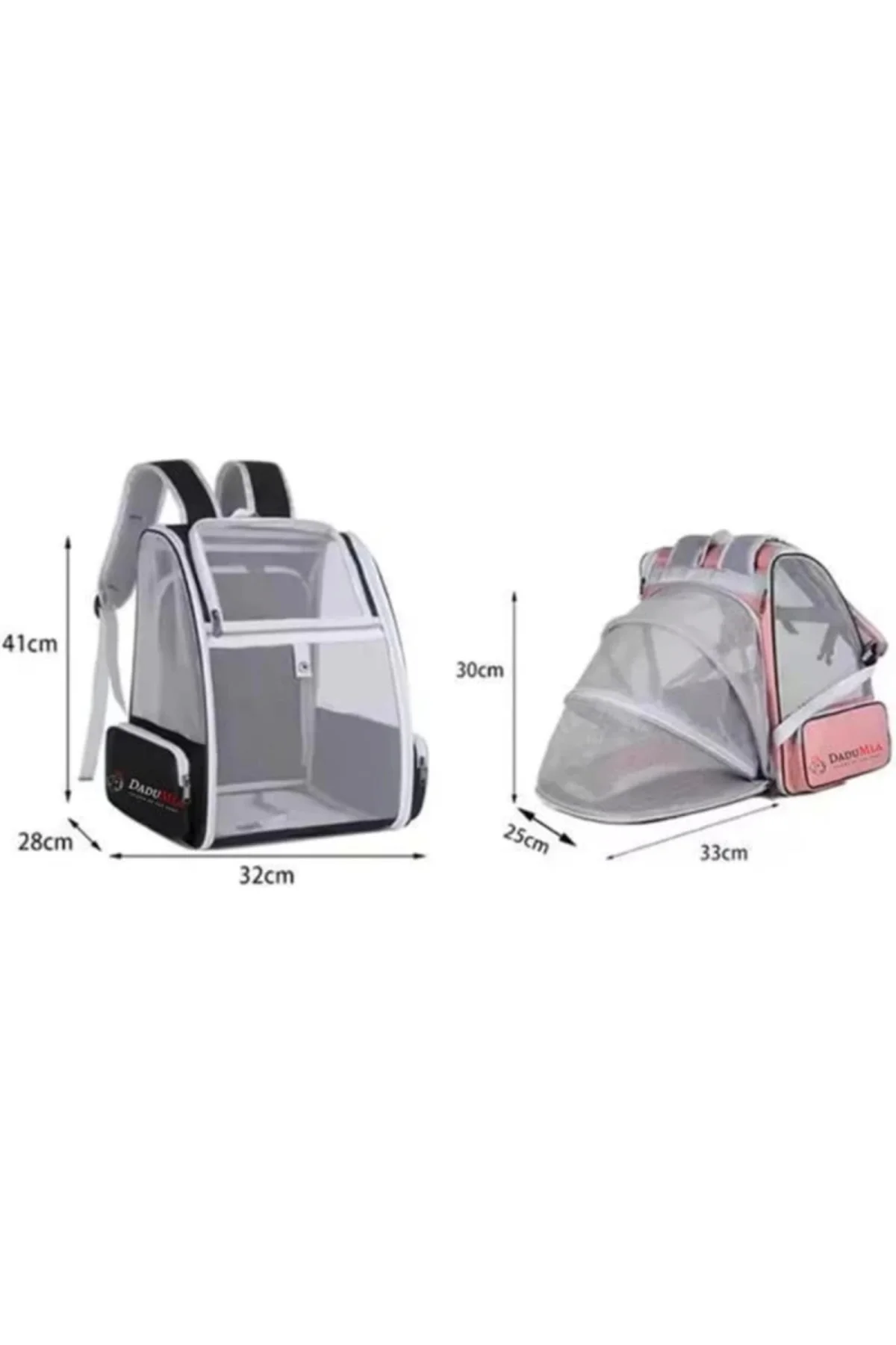 PettyBag Kedi/Köpek Seyahat Çantası (Pembe)