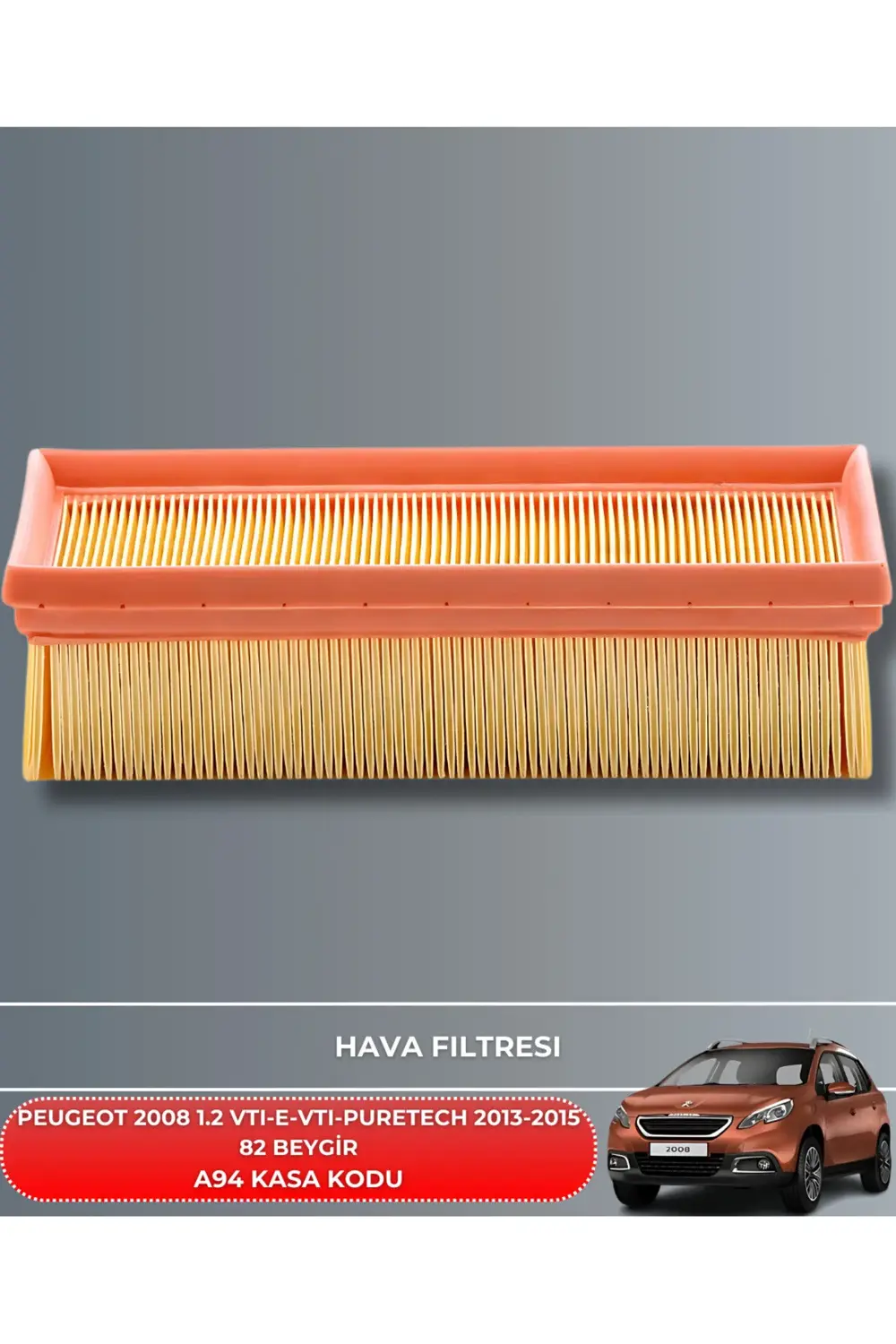 PEUGEOT 2008 1.2 VTI - 1.2 E-VTI - 1.2 PURETECH 2013-2014-2015 82