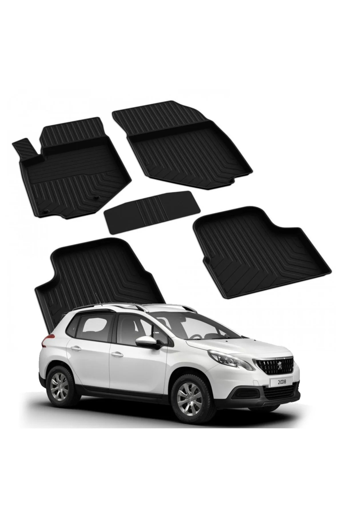 PEUGEOT 2008-2 2019-2024 Model Yılları İçin Uyumlu Yeo 4D Havuzlu Paspas Takımı Fiyatı, Yorumları ve Özellikleri