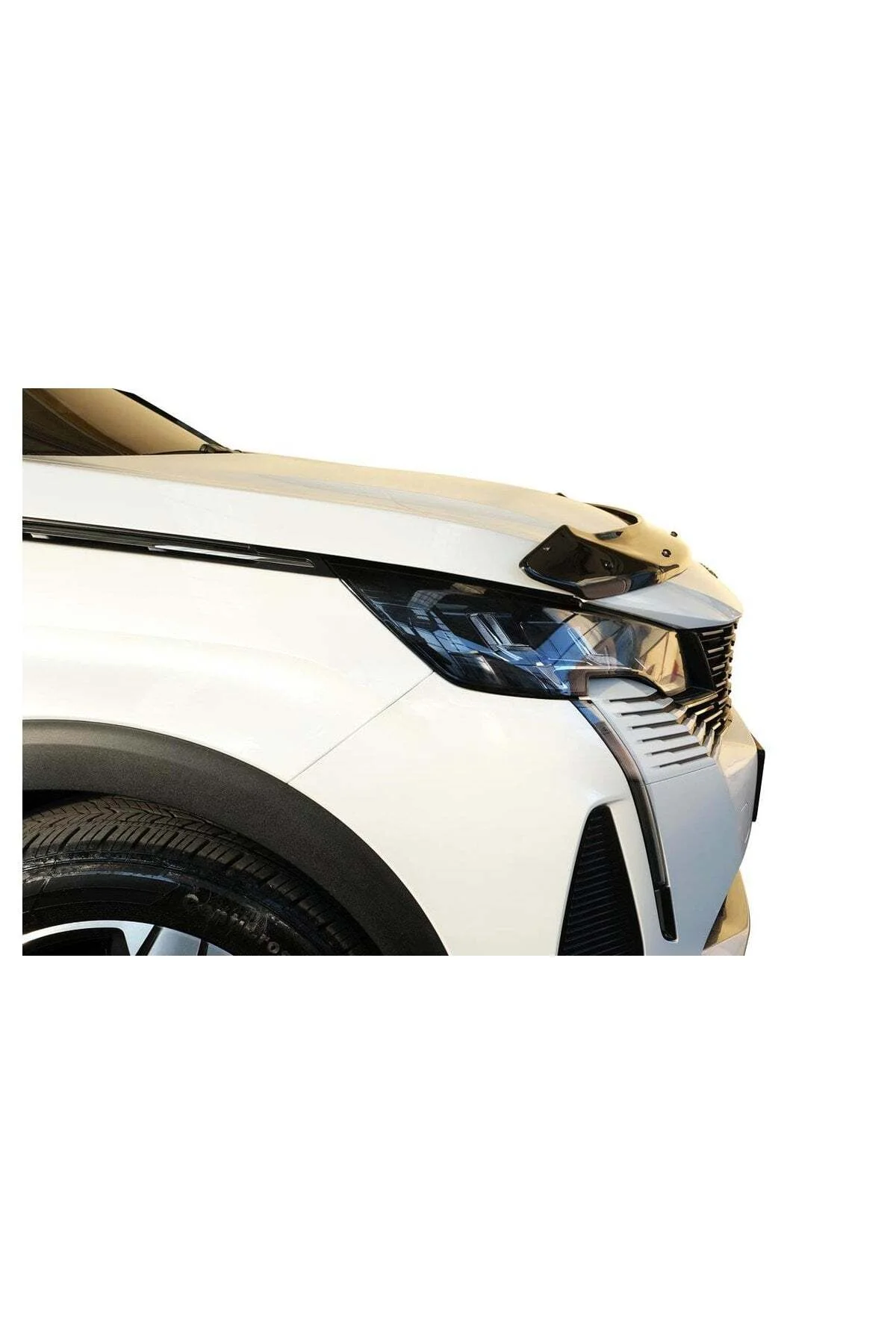 Peugeot 2016 ve Sonrası Uyumlu Kaput Rüzgarlığı Ön Kaput Koruma ABS Parlak Siyah Peugeot 2016 ve Sonrası Uyumlu Kaput Rüzgarlığı Ön Kaput Koruma ABS Parlak Siyah - Görsel 3