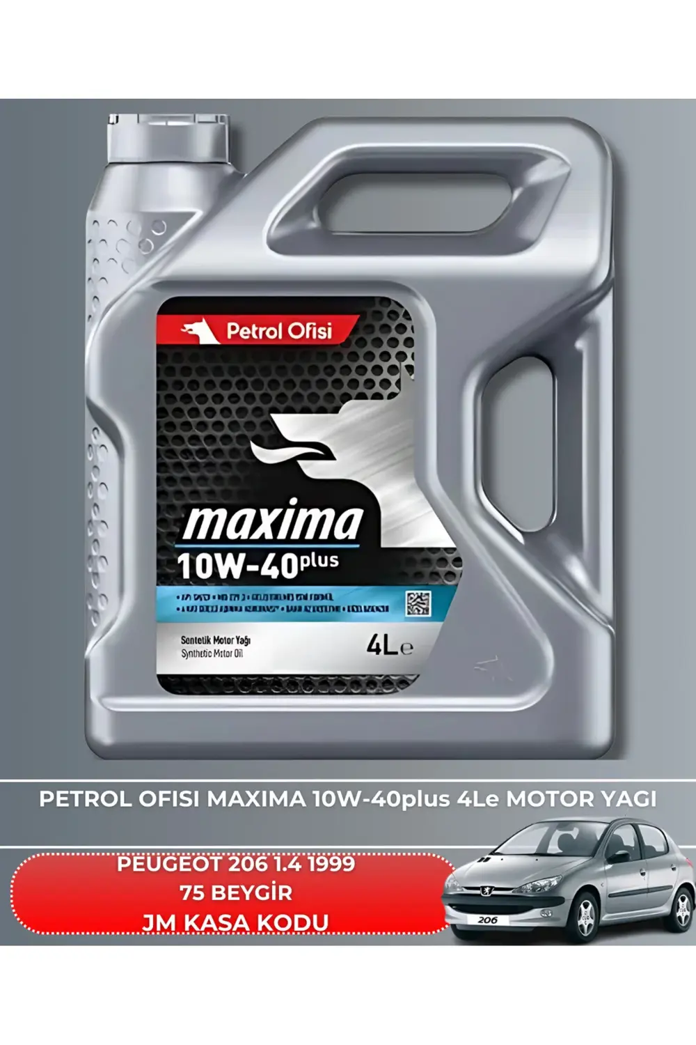 PEUGEOT 206 1.4 1999 75 BEYGİR FİLTRE - YAG BAKIM SETİ