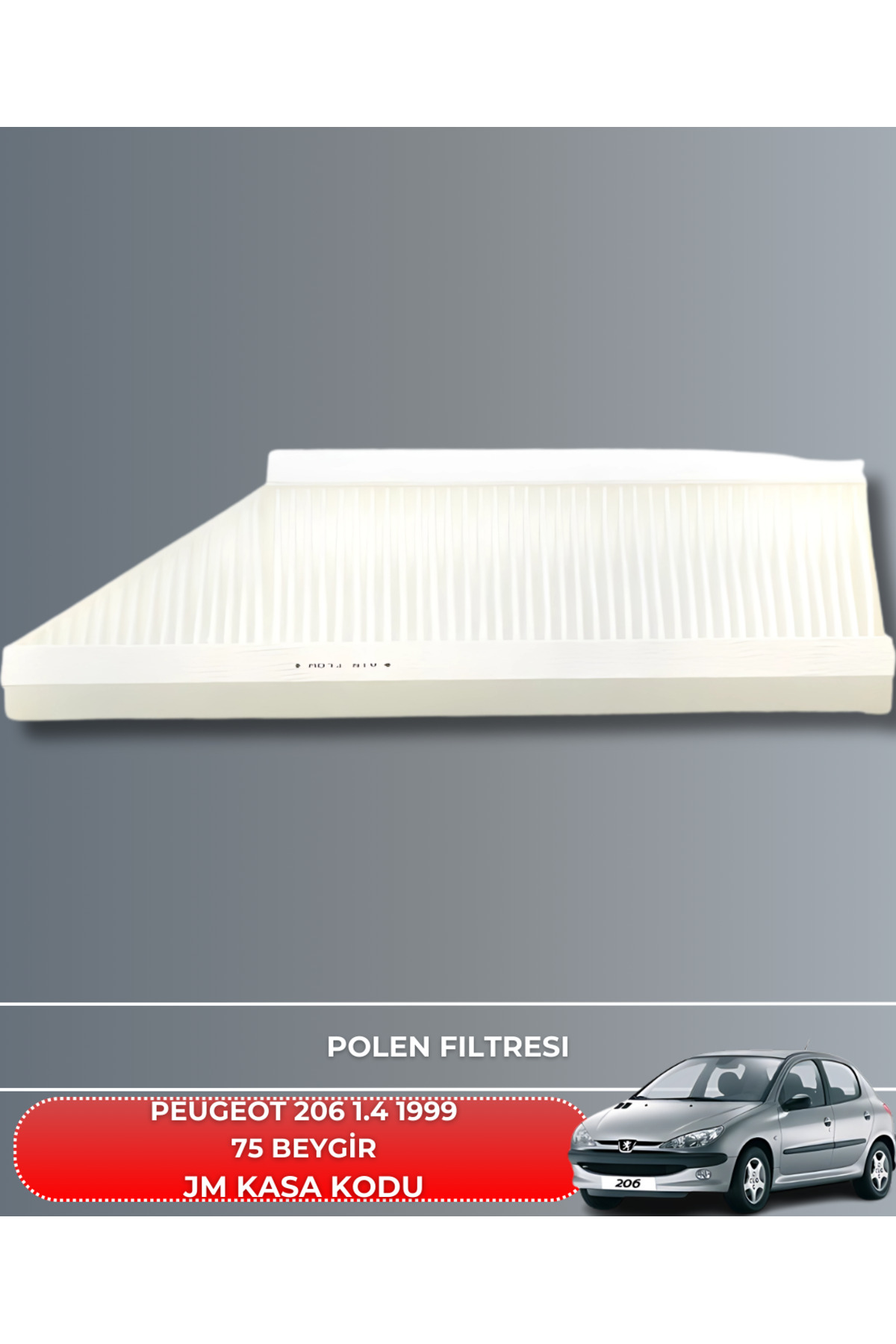 PEUGEOT 206 1.4 1999 75 BEYGİR FİLTRE - YAG BAKIM SETİ