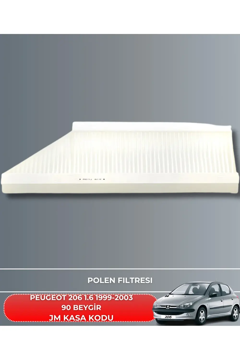 PEUGEOT 206 1.6 1999-2000-2001-2002-2003 90 BEYGİR FİLTRE - YAG B