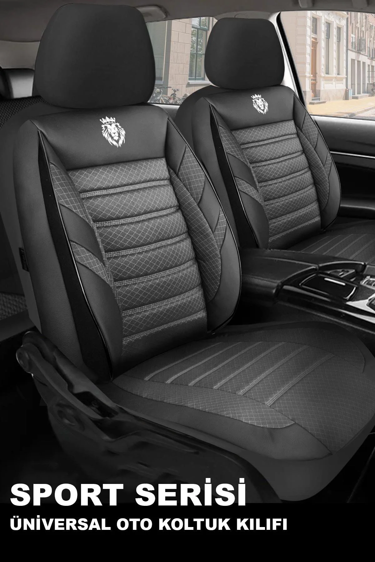 PEUGEOT 206 1998-2012 Uyumlu Oto Koltuk Kılıfı Sport Serisi Jakar