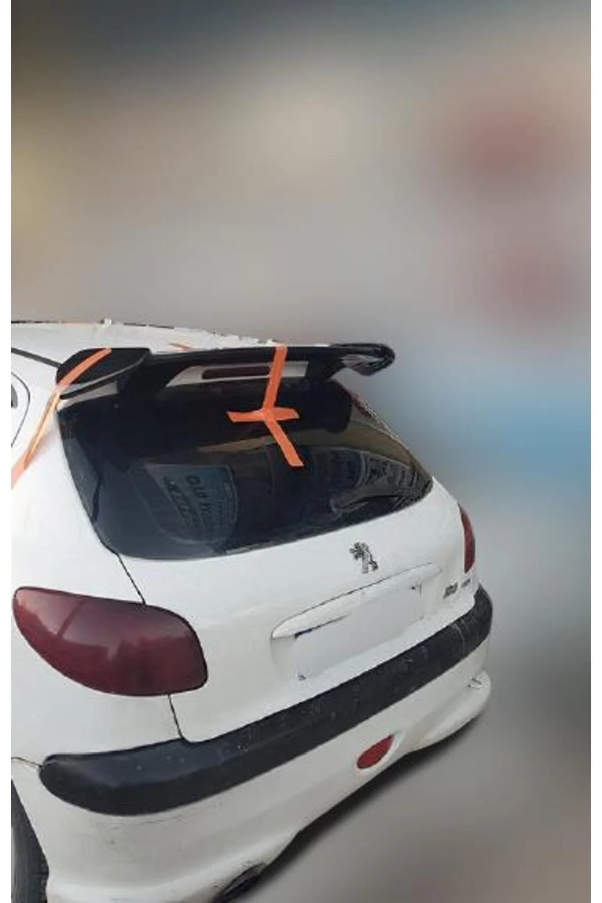 PEUGEOT 206 HB TİPİ ASTARLI SPOİLER PEUGEOT 206 HB TİPİ ASTARLI SPOİLER