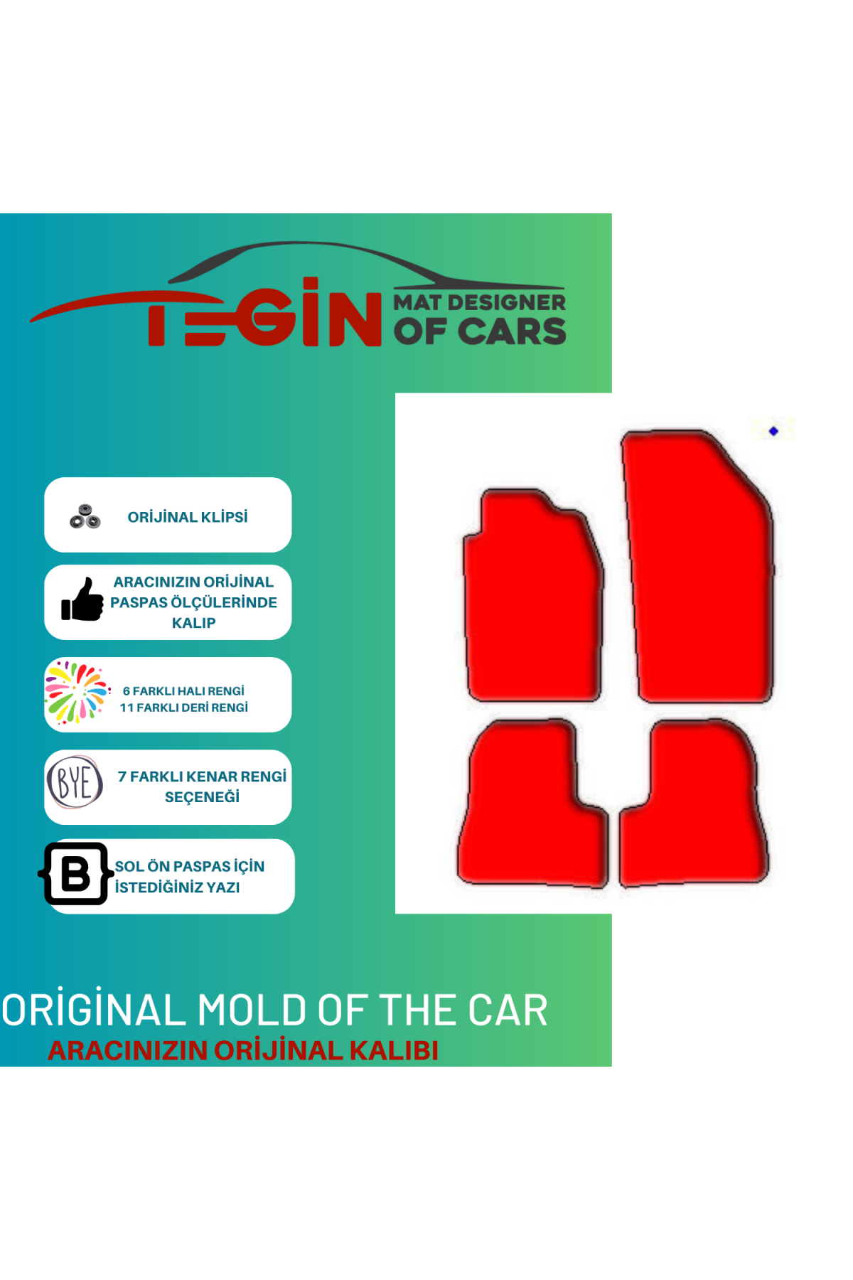 Peugeot 206 Ve 206+ 1998-2005 Prime Siyah Halı Bej Kenar Halı Pas