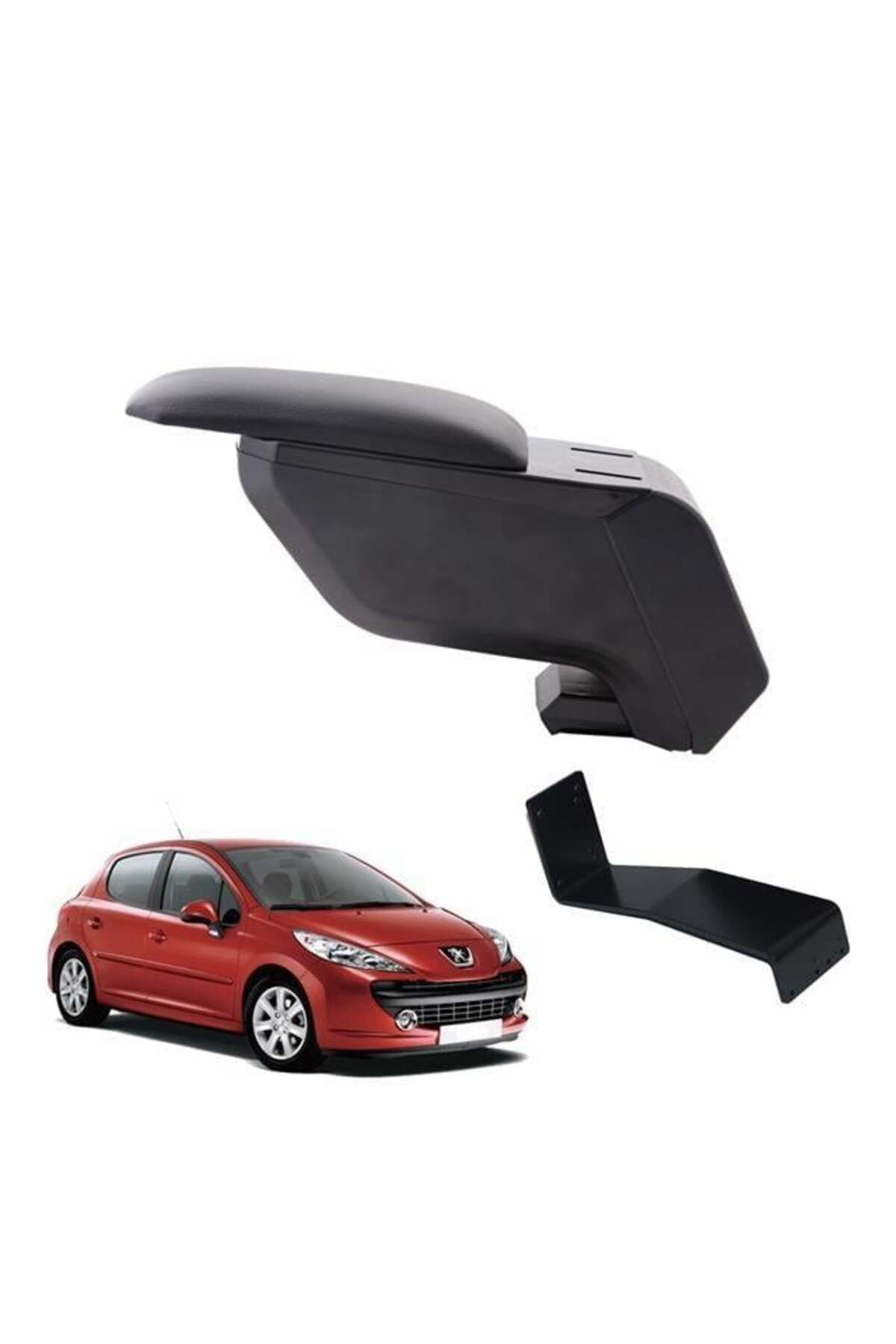 Peugeot 207 2006 Delmesiz Çelik Ayaklı Siyah Kolçak Kol Dayama Peugeot 207 2006 Delmesiz Çelik Ayaklı Siyah Kolçak Kol Dayama