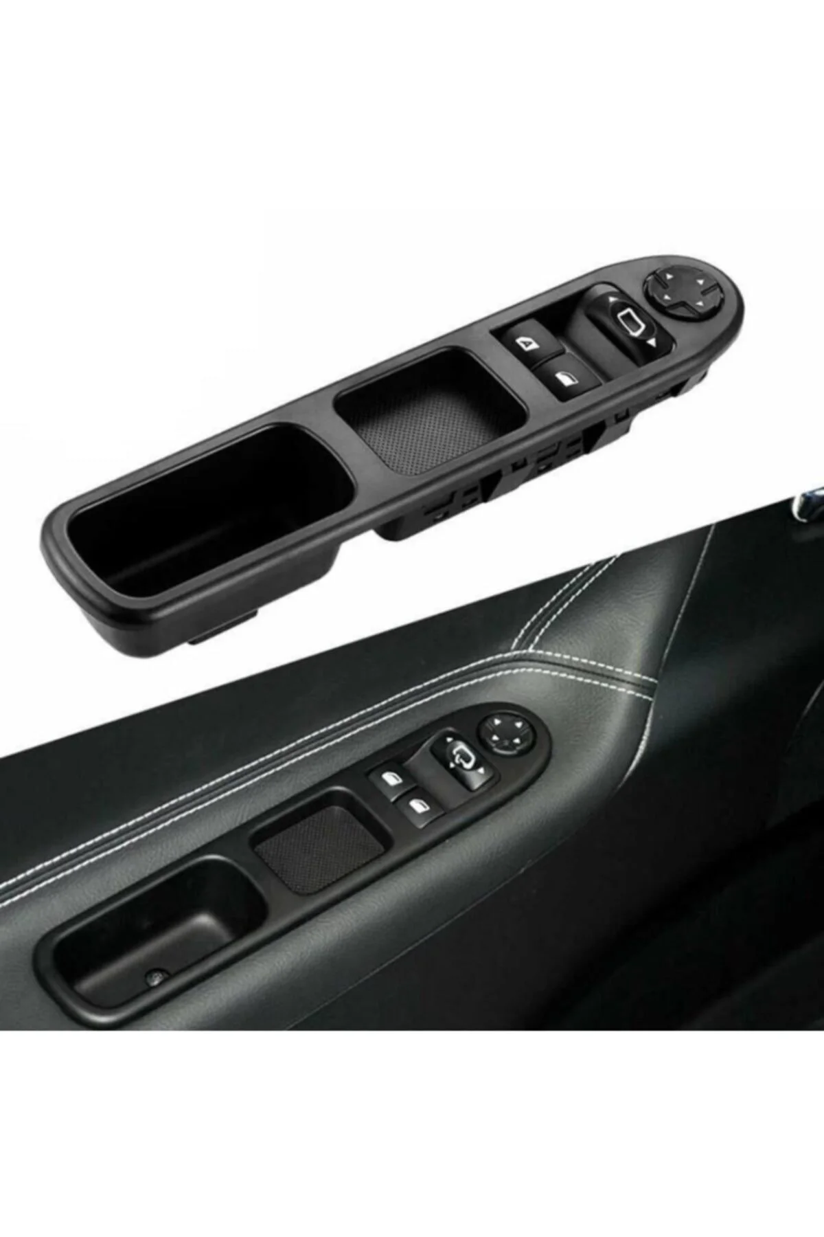 Peugeot 207 Cam Düğmesi Anahtar Takımı Sağ + Sol Takım 2007--2012 ( Pejo Cam Düğmesi )