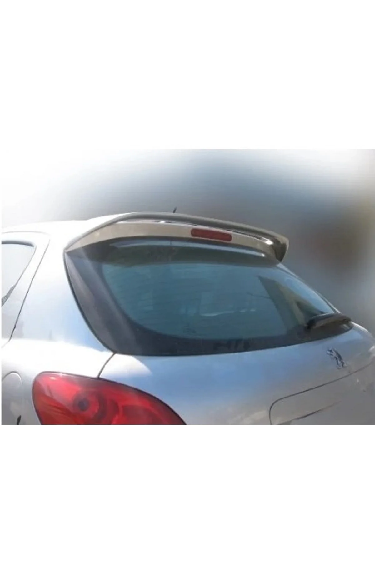 PEUGEOT 207 SPOİLER FİBERGLASS BOYASIZ Uyumlu