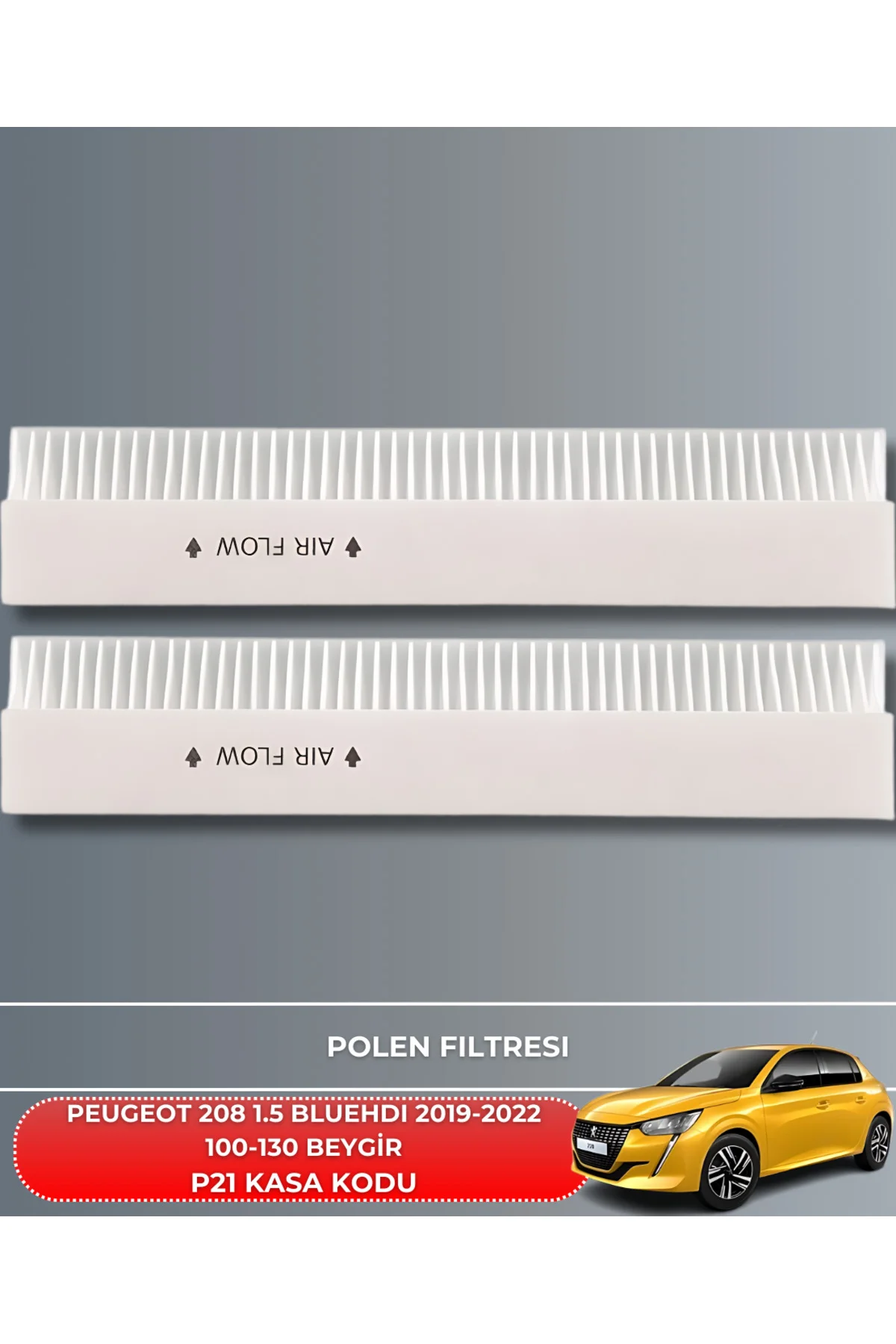 PEUGEOT 208 1.5 BLUEHDI 2019-2020-2021-2022 100-130 BEYGİR HAVA Y