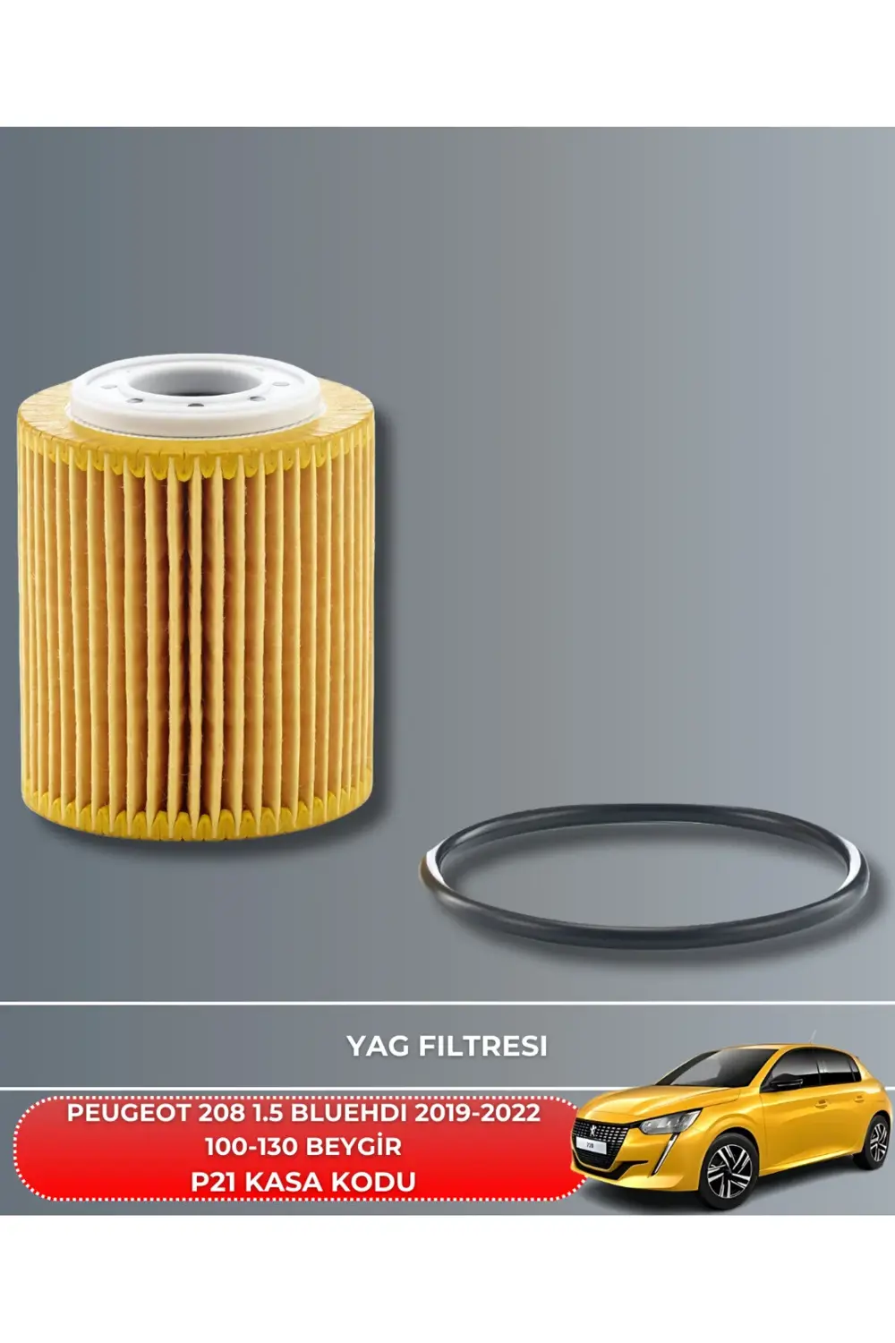 PEUGEOT 208 1.5 BLUEHDI 2019-2020-2021-2022 100-130 BEYGİR FİLTRE