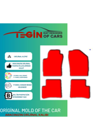 Peugeot 306 1993-2002 -5kapı Prime Sarı Halı Sarı Kenar Halı Pasp