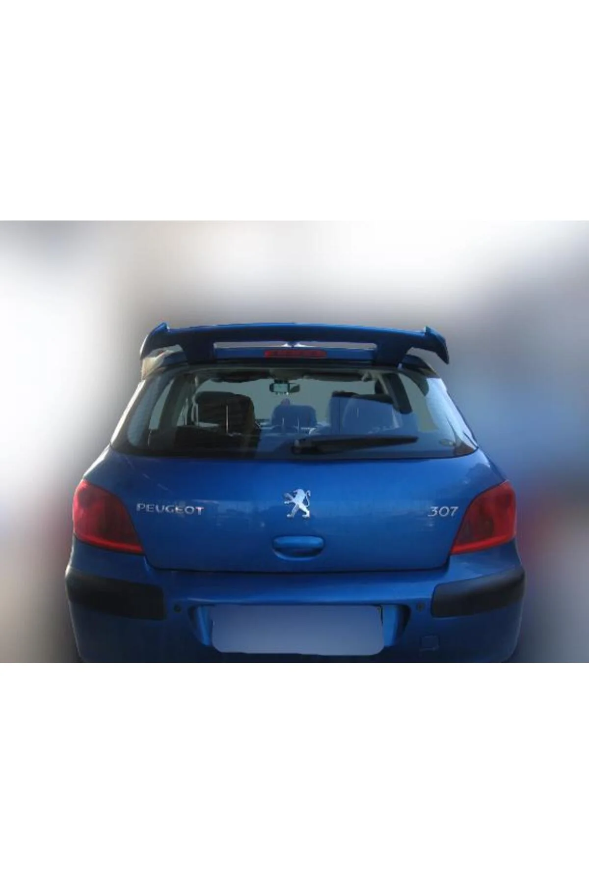 PEUGEOT 307 HB TİPİ ASTARLI SPOİLER PEUGEOT 307 HB TİPİ ASTARLI SPOİLER