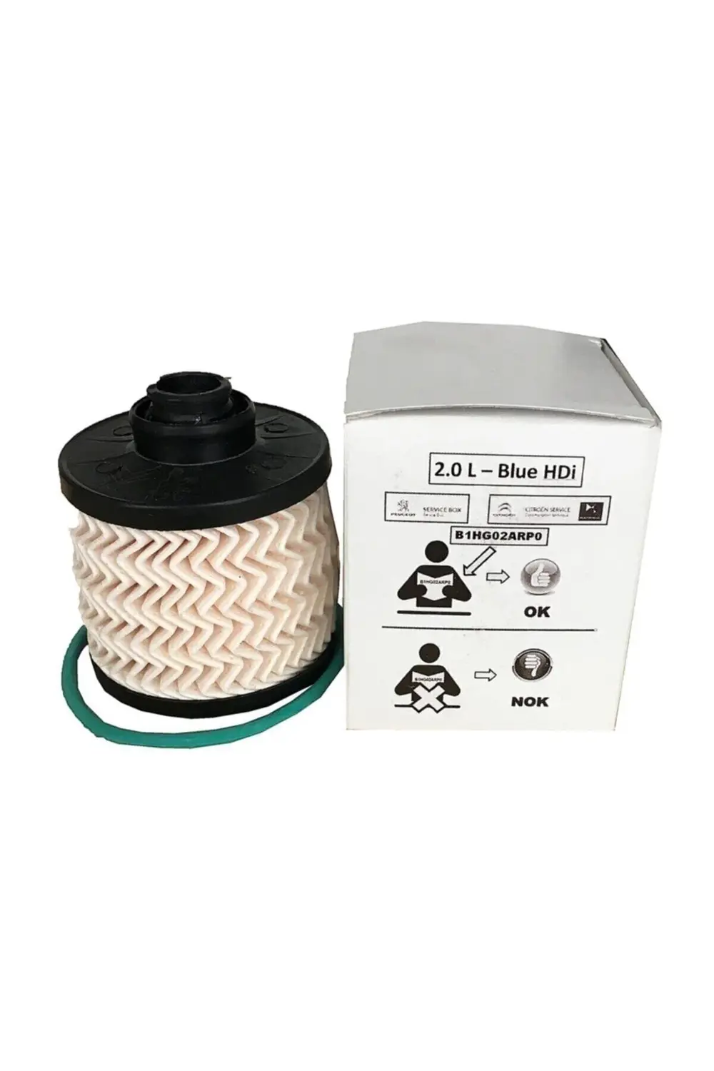 Peugeot 308 1.6 Uyumlu Blue Hdi Yağ Bakım Filtre Seti Euro 6 -MAZ