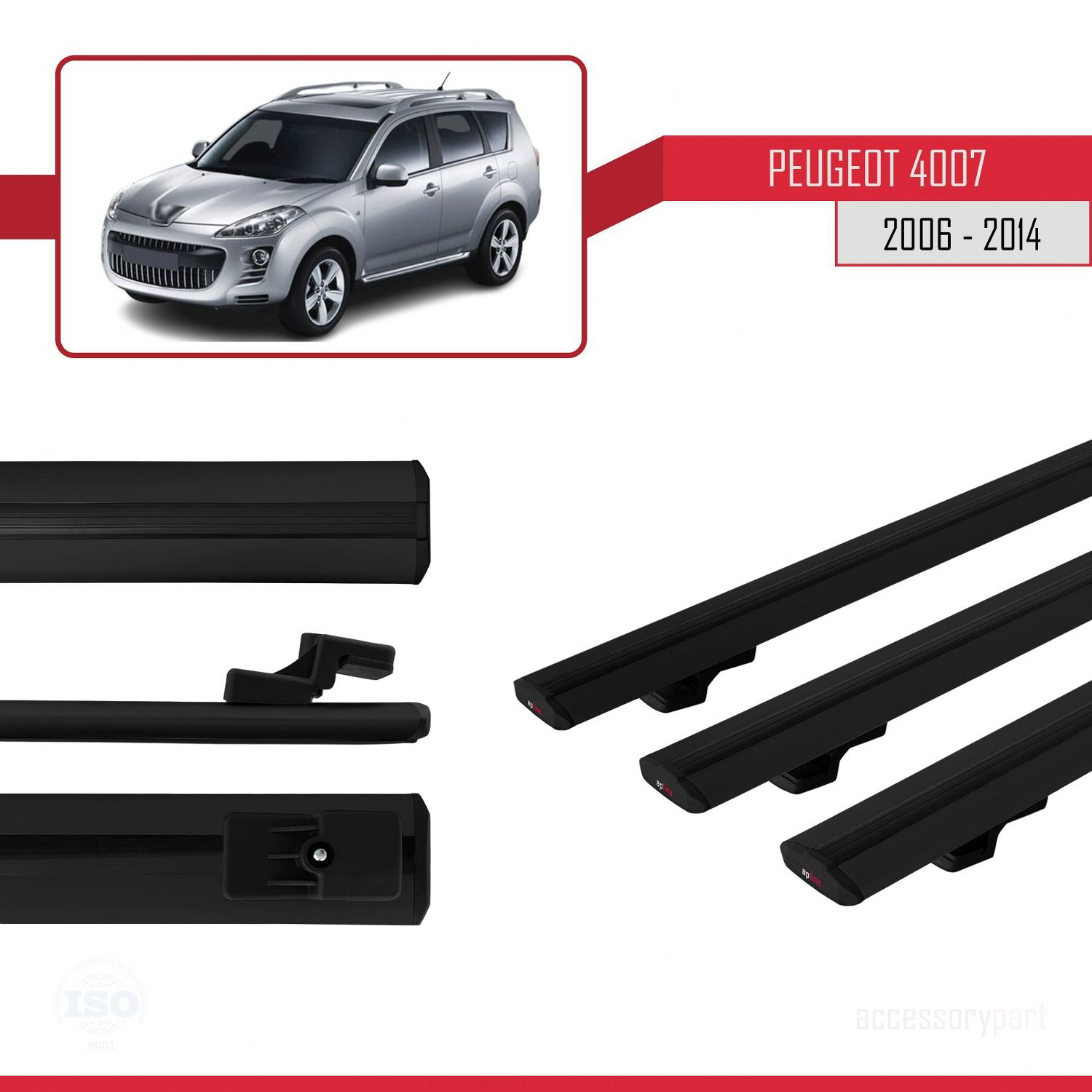 Peugeot 4007 2006-2014 Arası ile uyumlu Basic Model Ara Atkı Tava Fiyatı, Yorumları ve Özellikleri